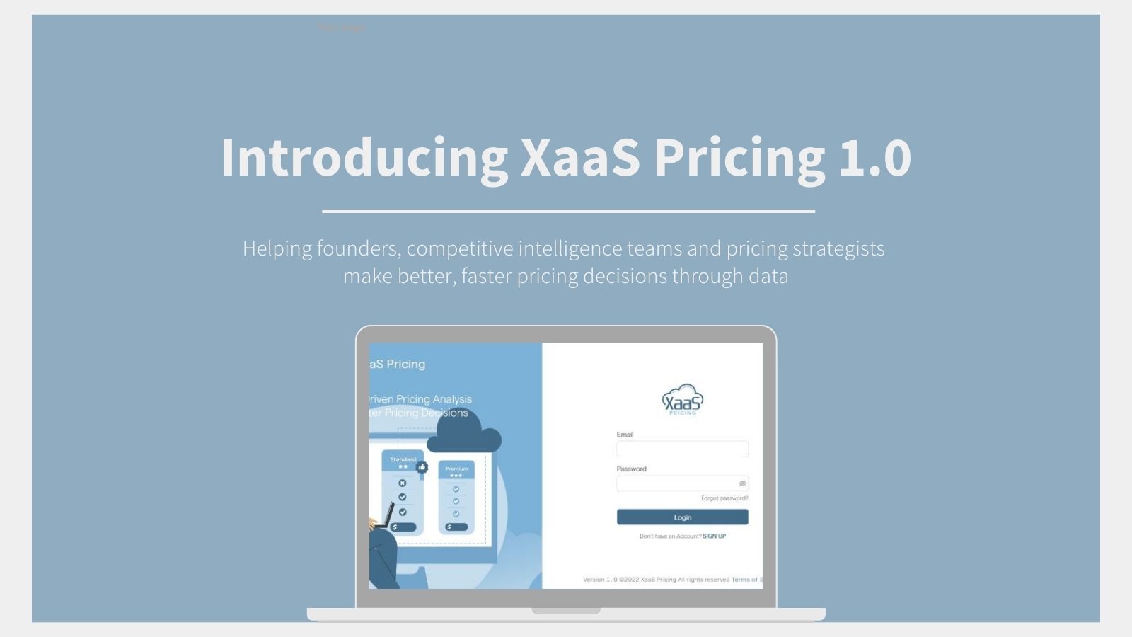 Introducing XaaS Pricing 1.0