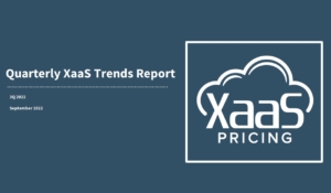 XaaS Pricing 3Q22 Quarterly Trends